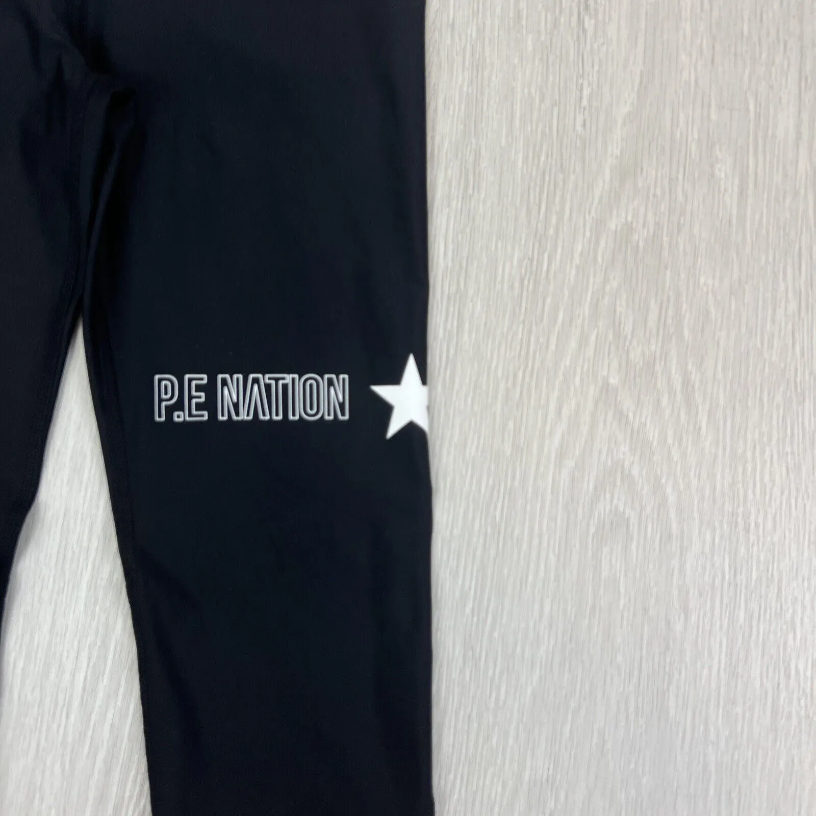 P.E Womens Black Activewear set Size Small approx