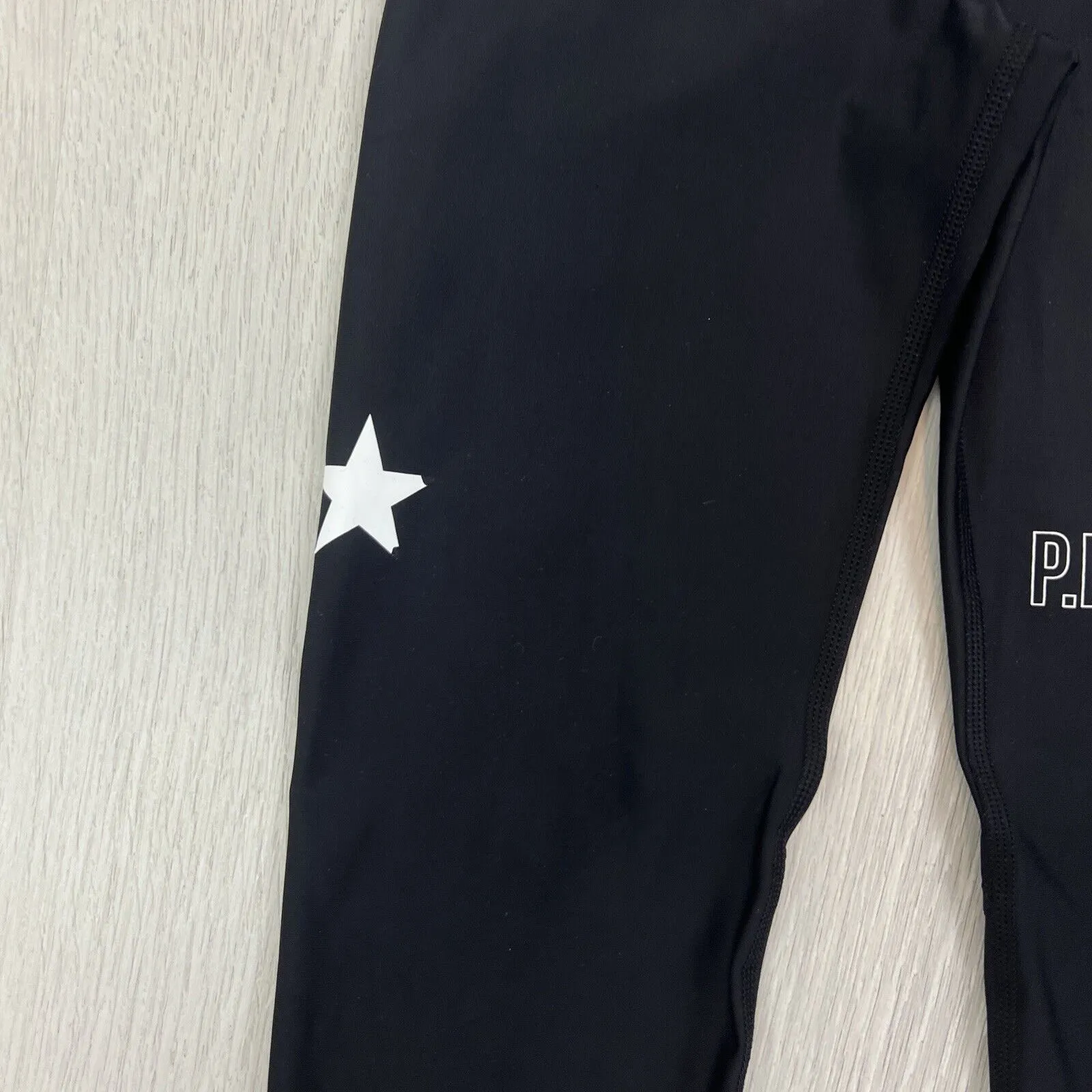 P.E Womens Black Activewear set Size Small approx