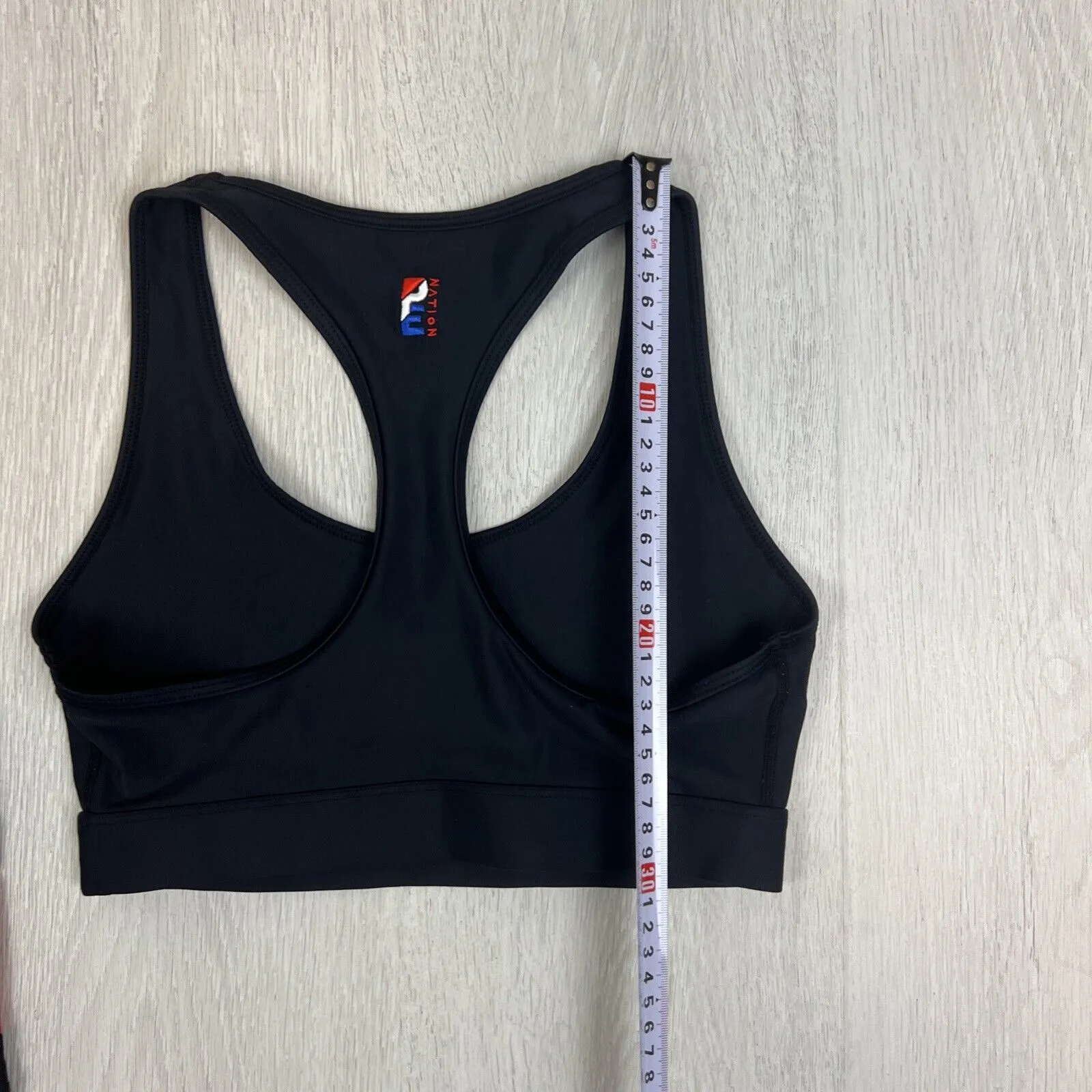 P.E Womens Black Activewear set Size Small approx