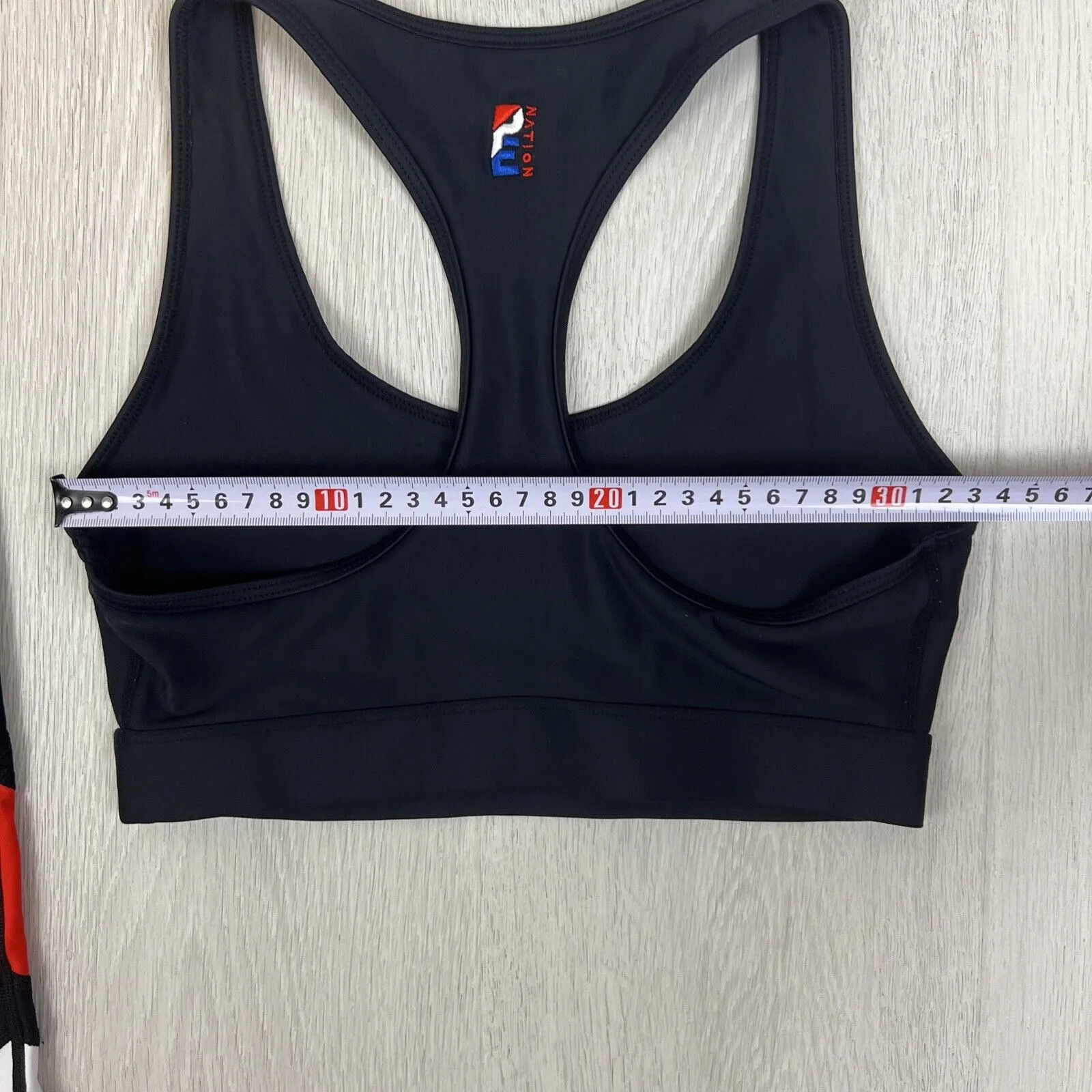 P.E Womens Black Activewear set Size Small approx
