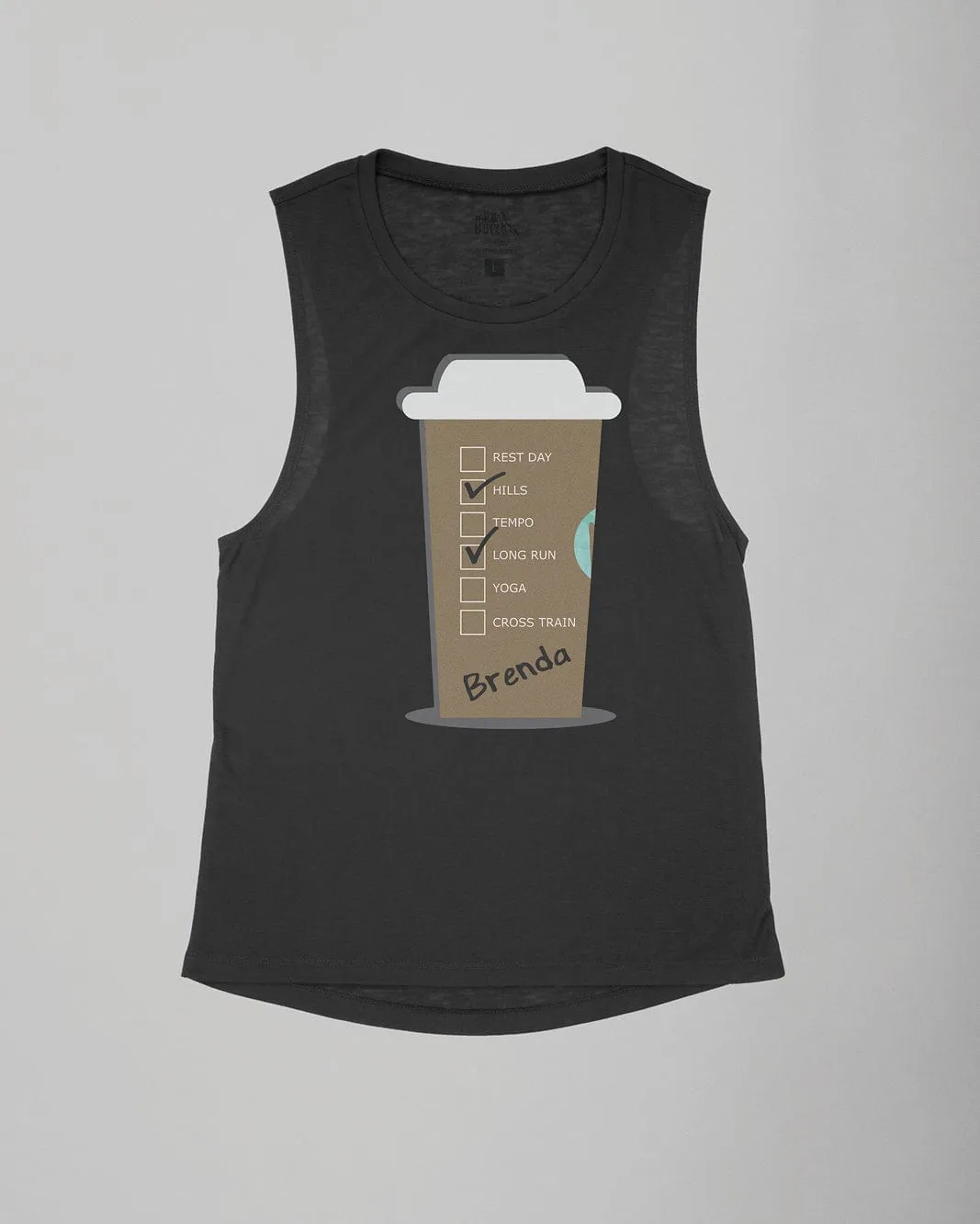 Personalized Giant Hot Coffee Cup (Distances)