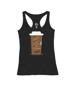 Personalized Giant Hot Coffee Cup (Distances)
