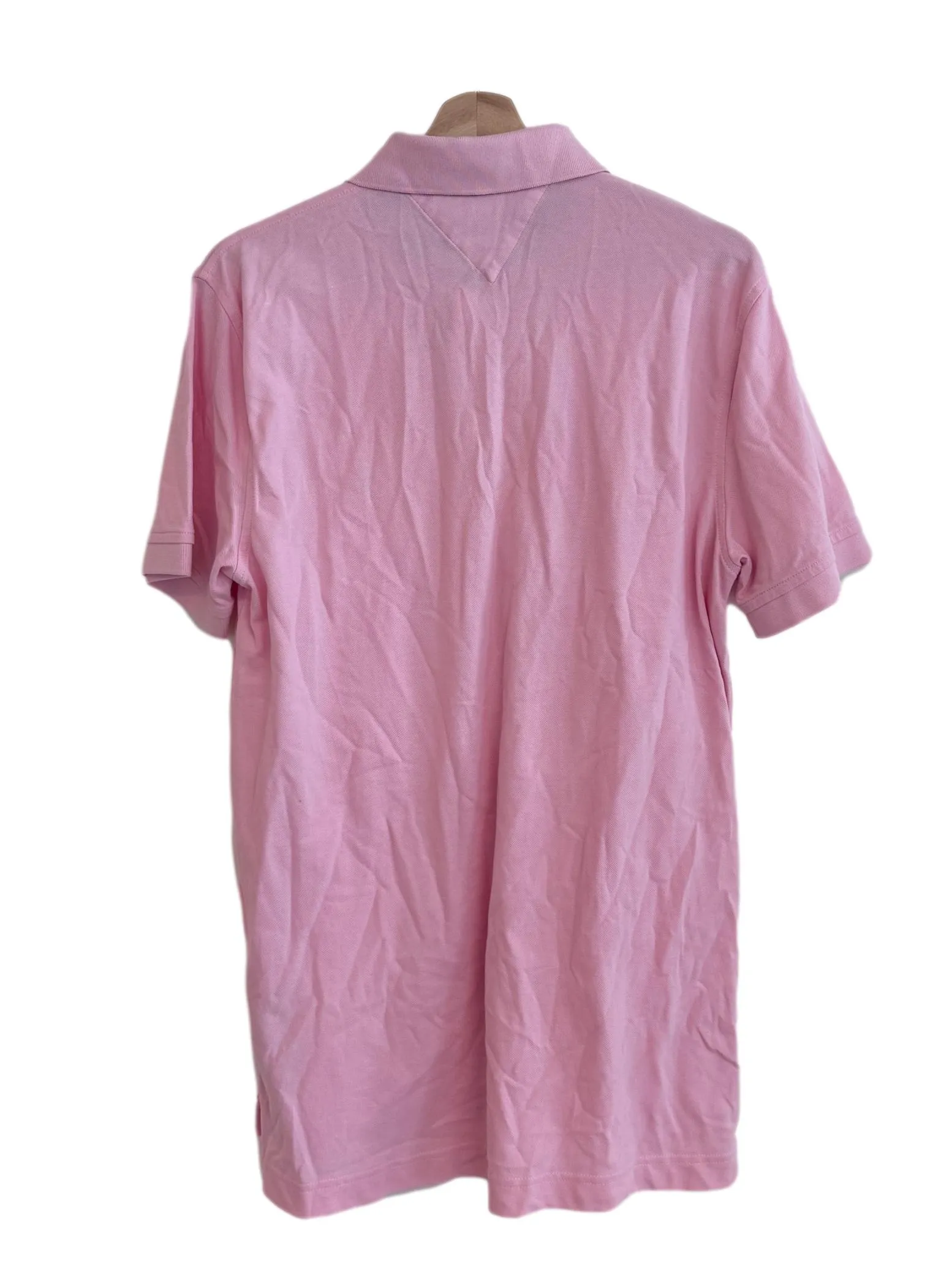 Pink Plain Polo