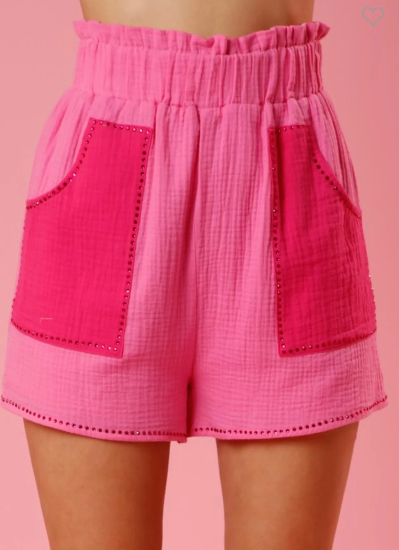 Pink Rhinestone Set