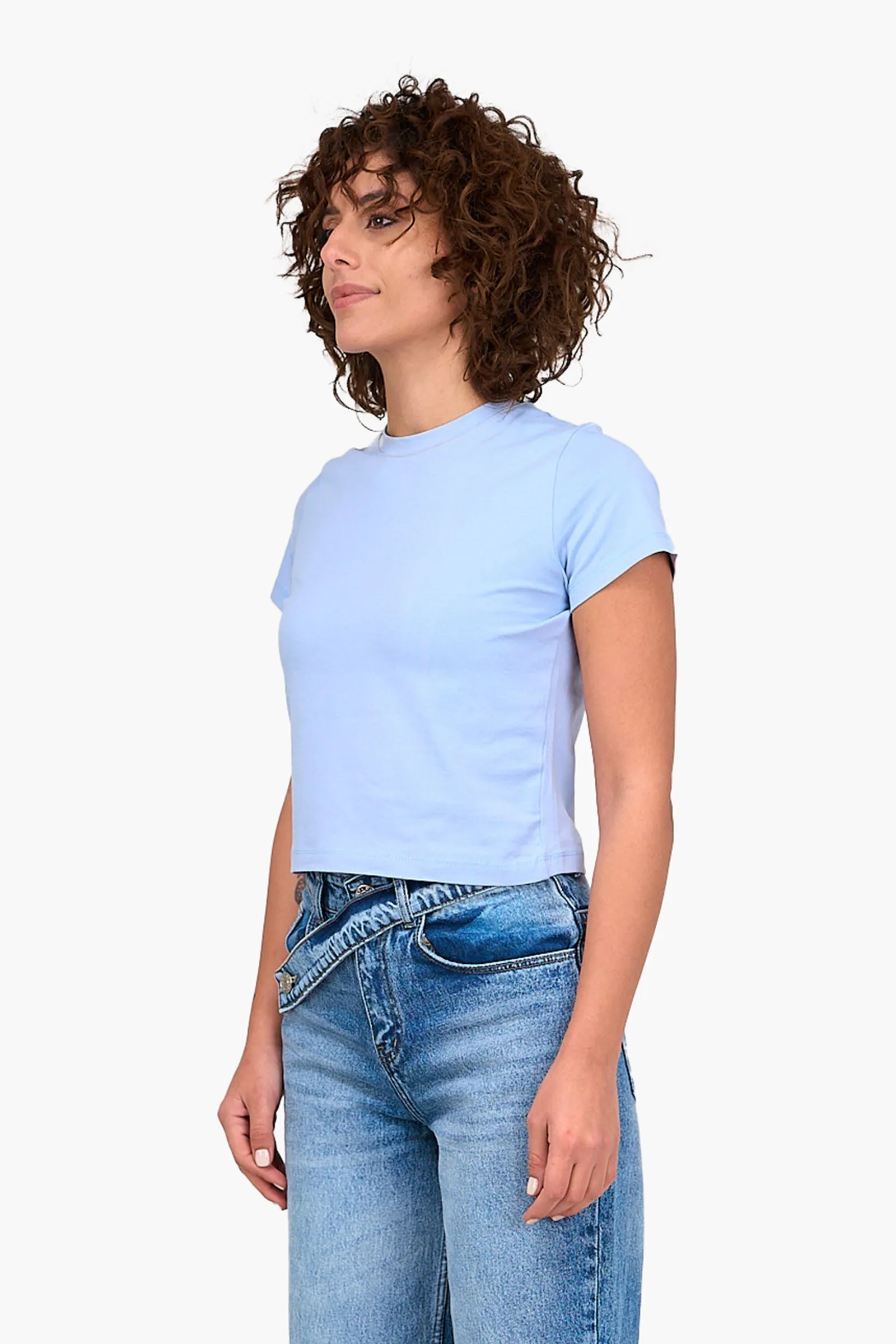 Plain Cropped Top