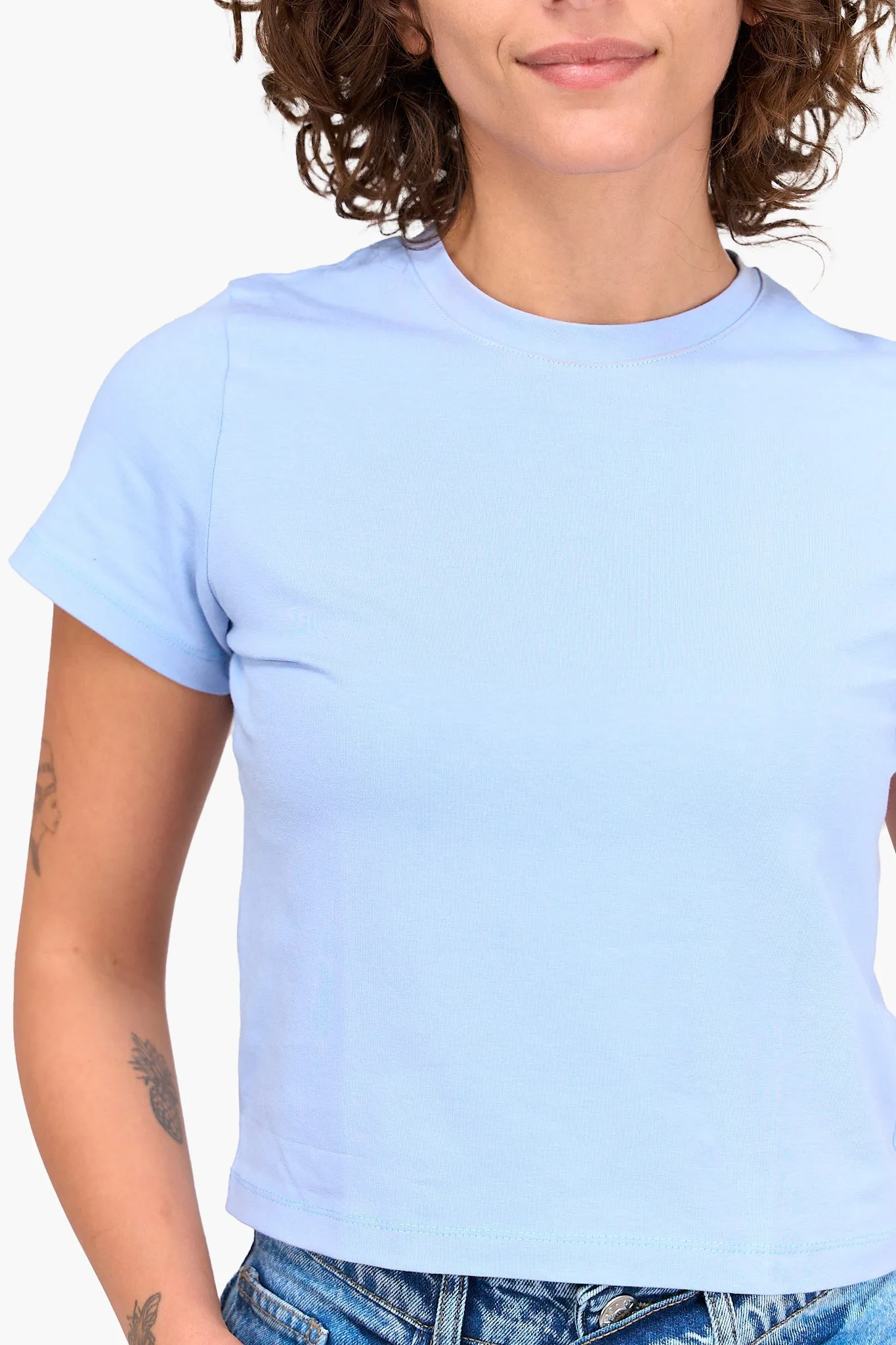 Plain Cropped Top