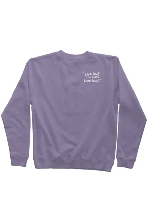 Plum Look Good Crewneck