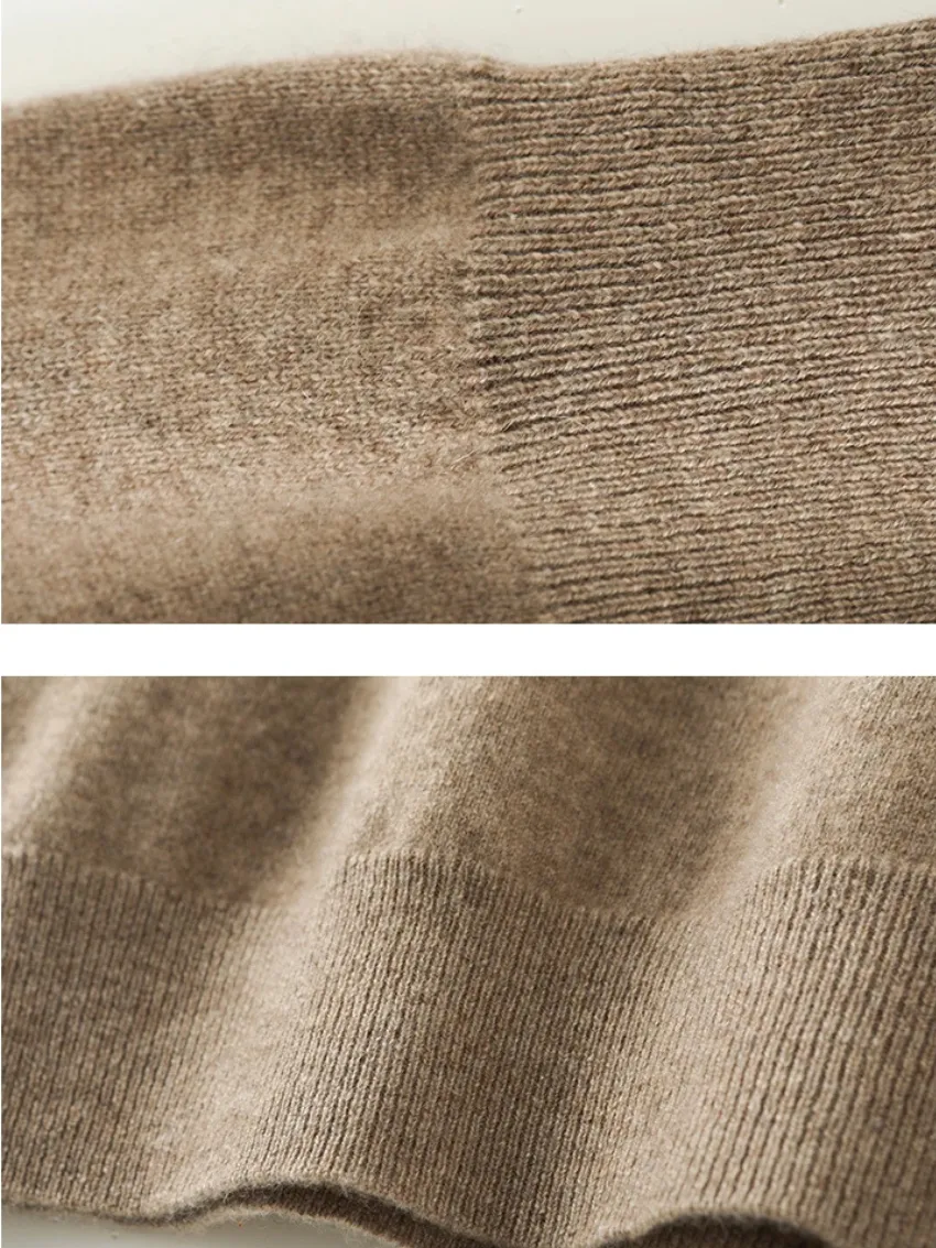 Polo Cashmere Classique - Light Brown 