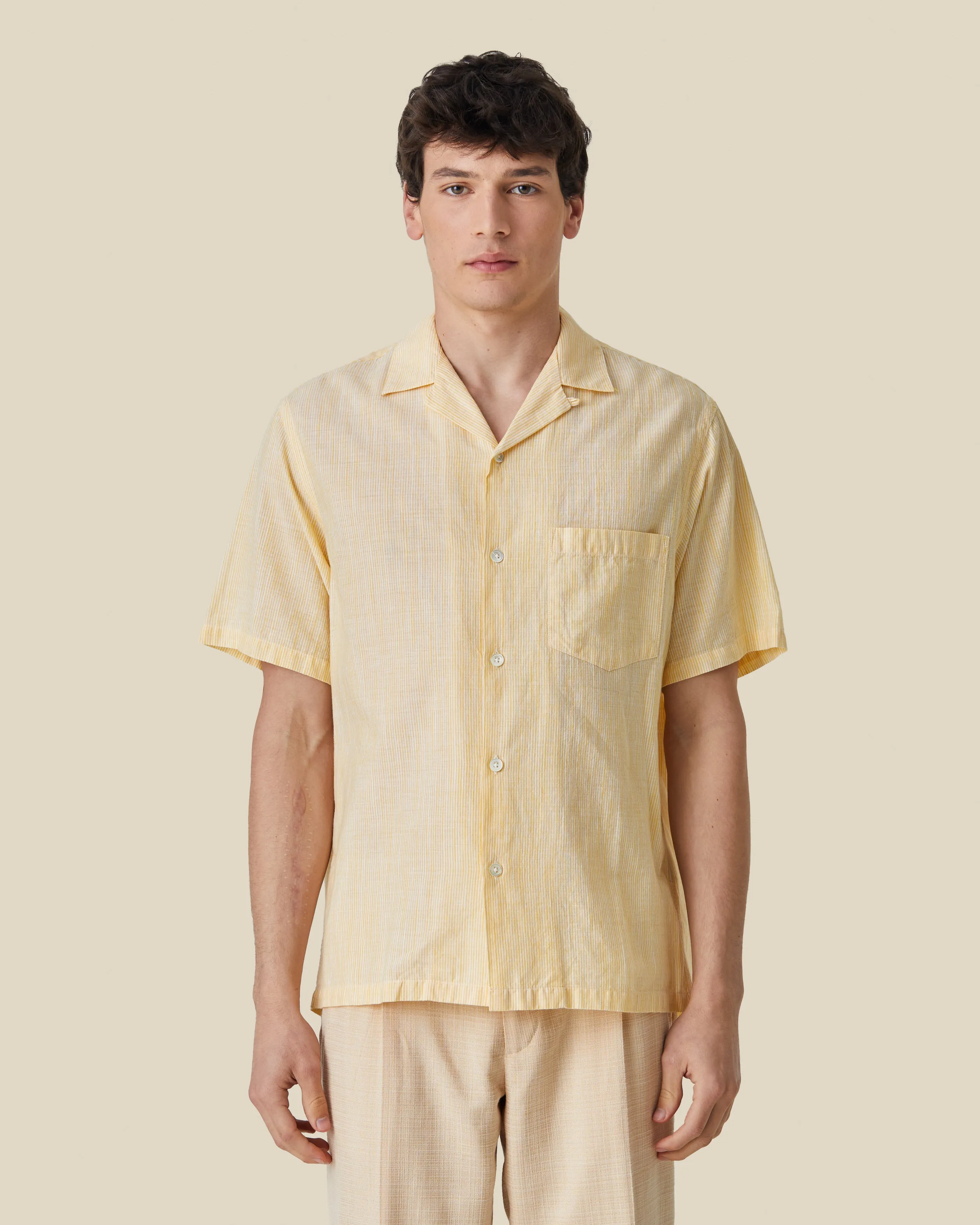 Portuguese Flannel - Summer Blend Shirt - Yellow