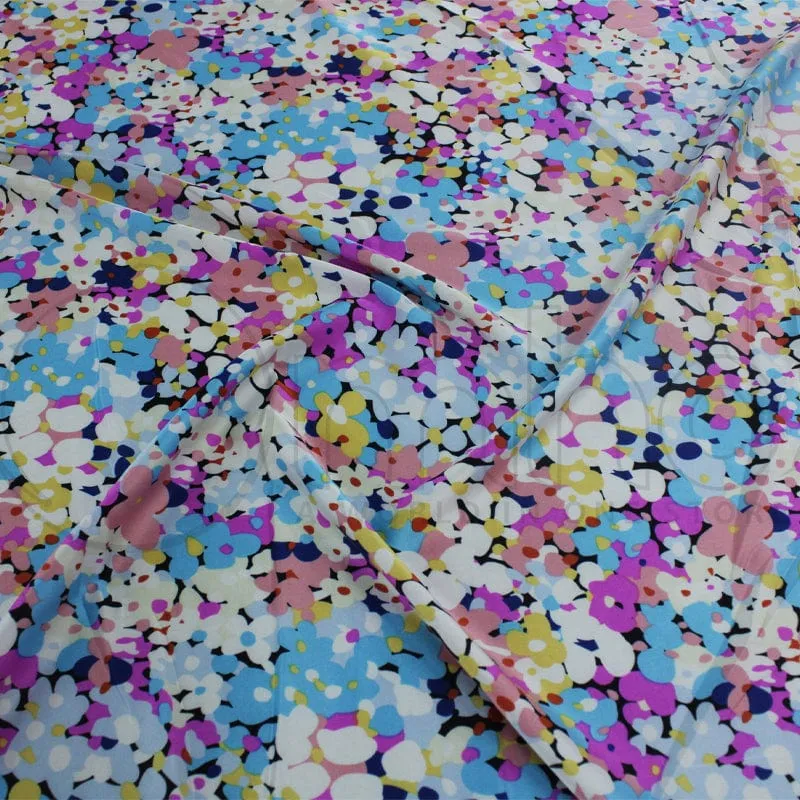 Printed Armani Satin Fabric 150cm