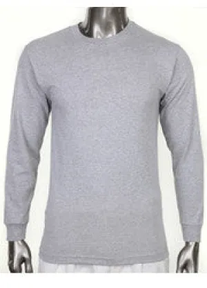 Pro Club Heavyweight Long Sleeve Grey T Shirt