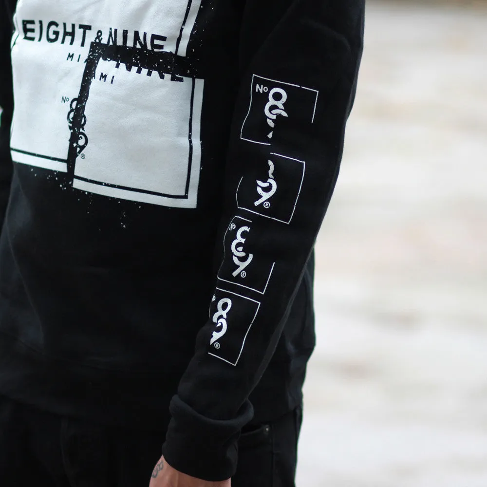 Quatro Crewneck Sweatshirt Black