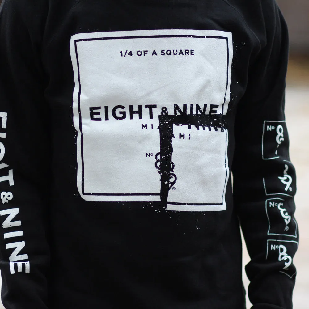 Quatro Crewneck Sweatshirt Black