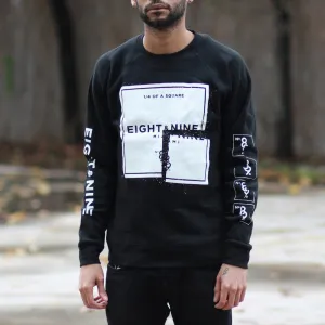 Quatro Crewneck Sweatshirt Black