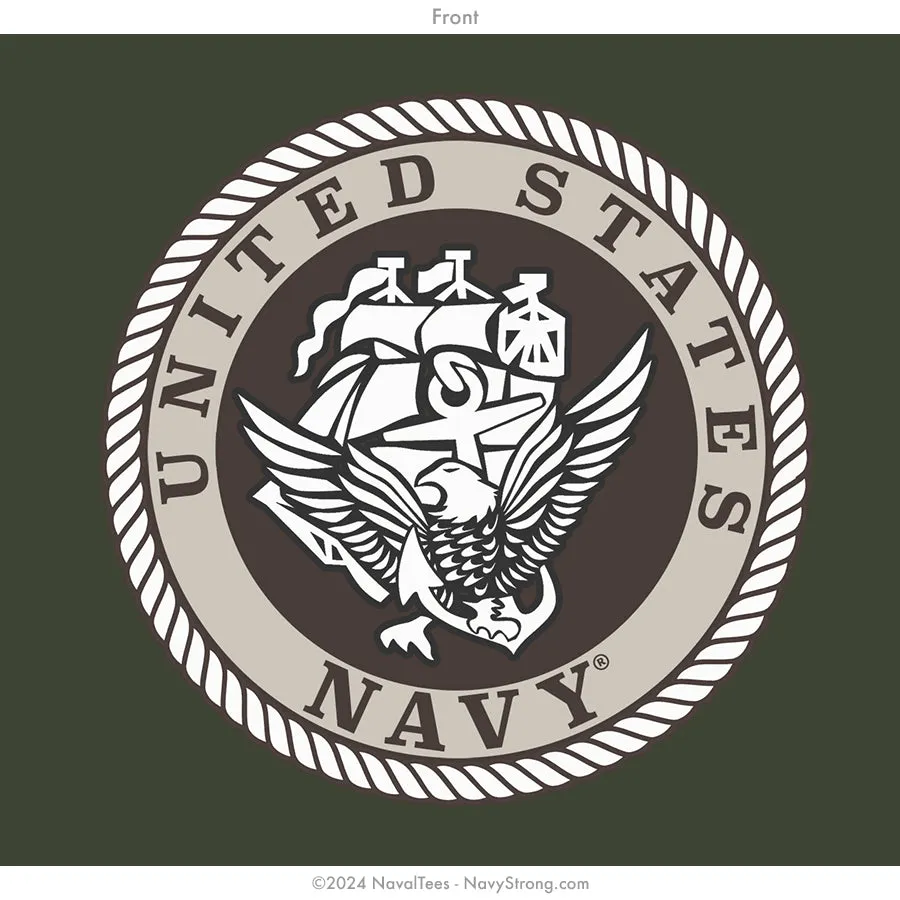 "Fleet Marine Force" Hooded Sweatshirt | Military Green