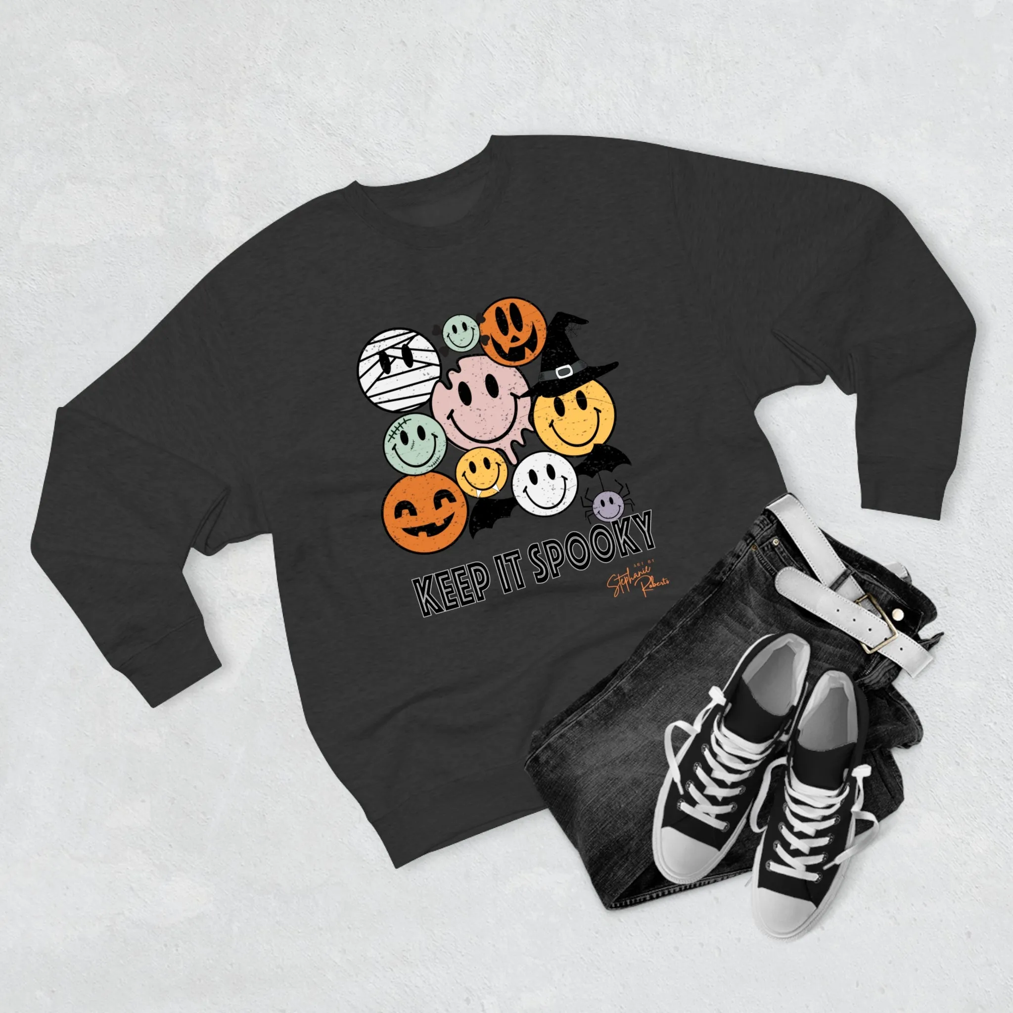 "Keep It Spooky" Crewneck Sweatshirt