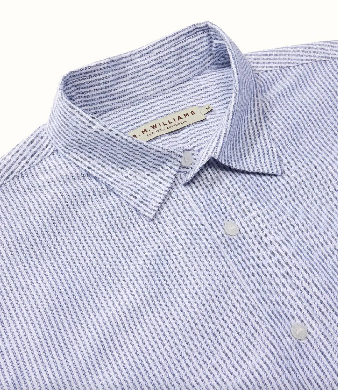 R M Williams Shirt -  Red stripe or blue stripe
