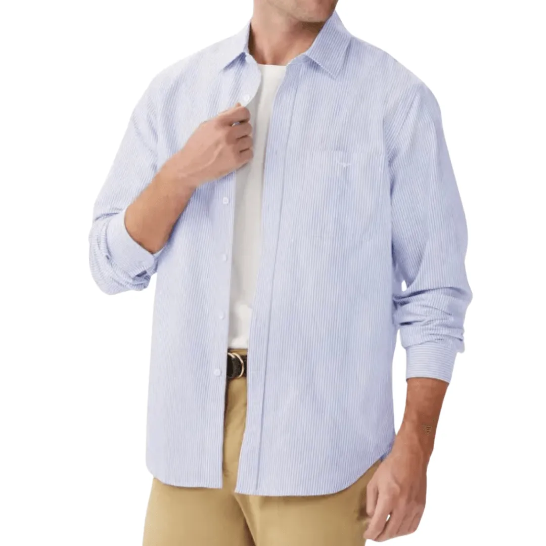 R M Williams Shirt -  Red stripe or blue stripe