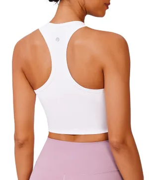 Racerback Padded Workout Tank Top