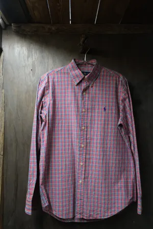 Ralph Lauren Oxford cut checkered shirt M