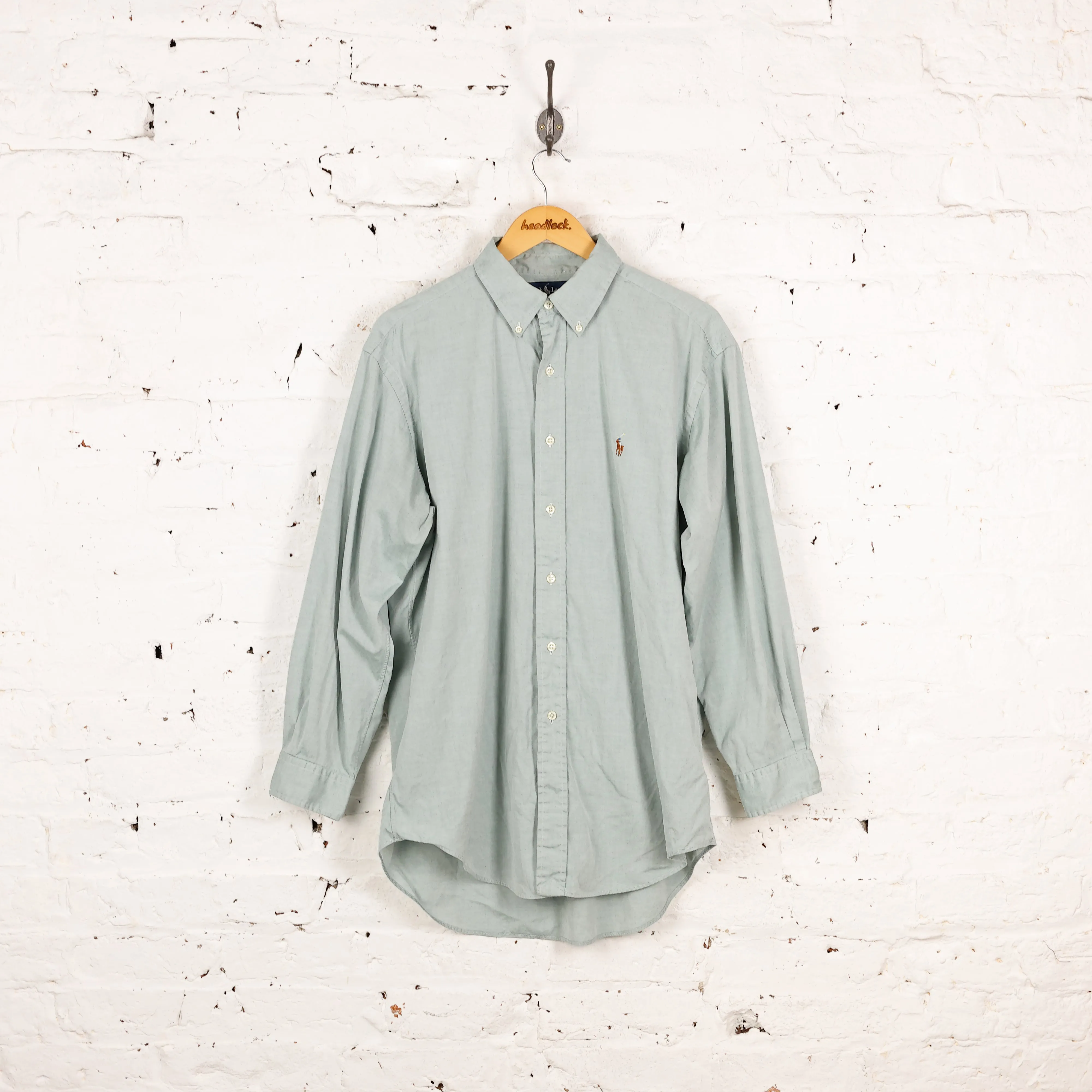 Ralph Lauren Yarmouth Oxford Shirt - Green - L