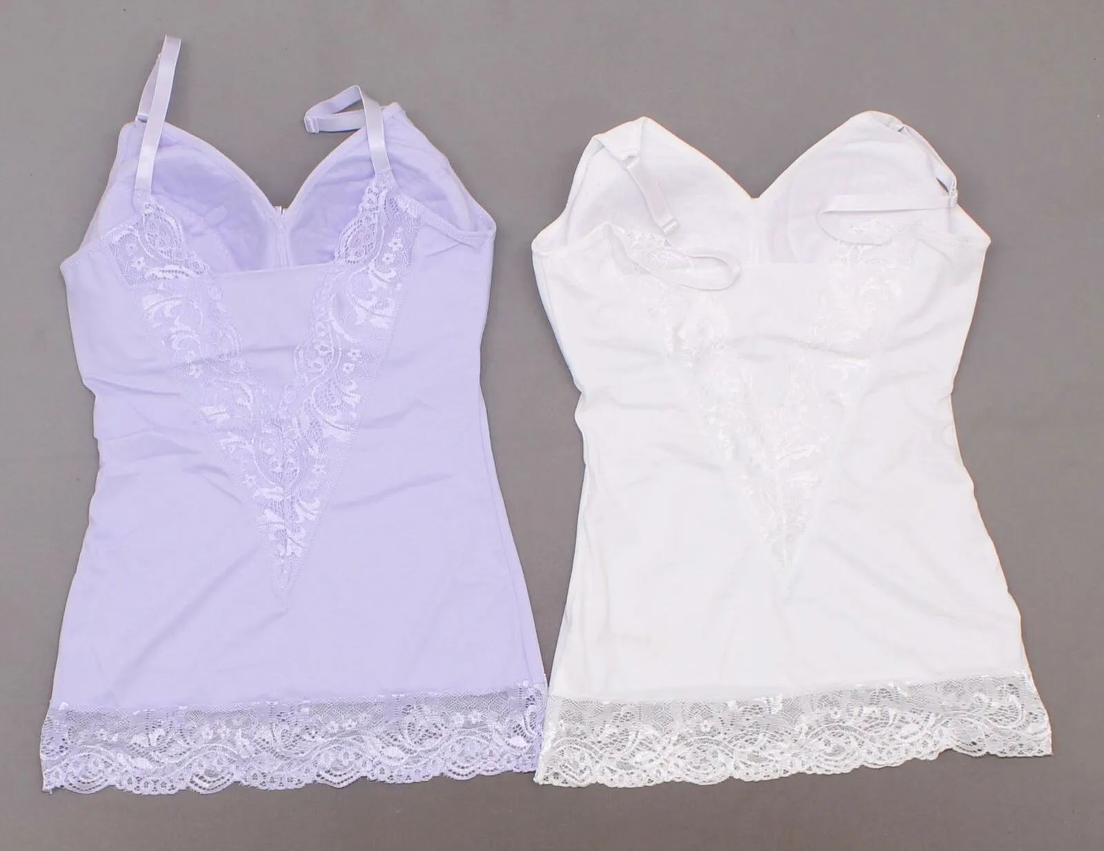 Rhonda Shear 2 Pack Pin Up Camisoles With Lace Trim