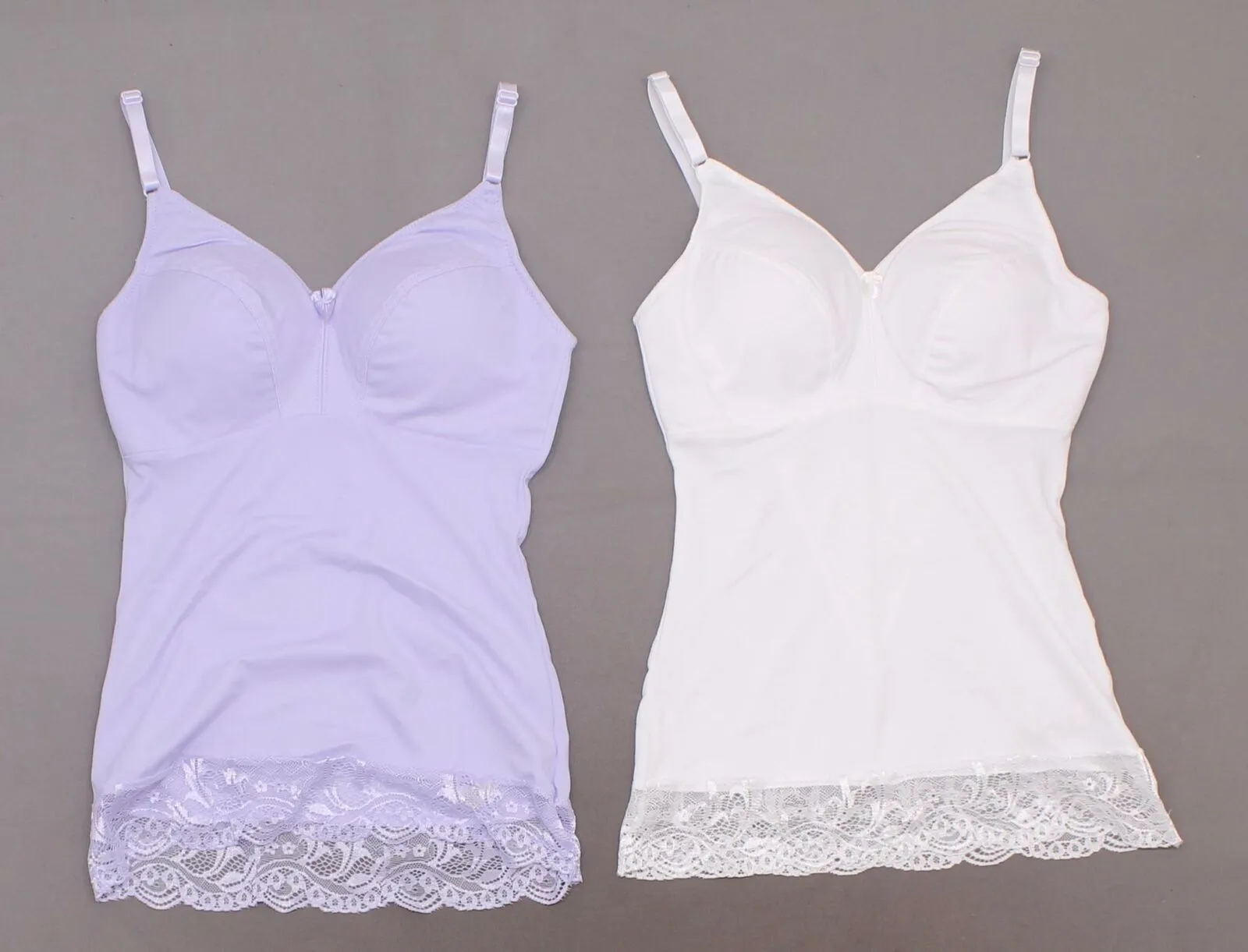 Rhonda Shear 2 Pack Pin Up Camisoles With Lace Trim