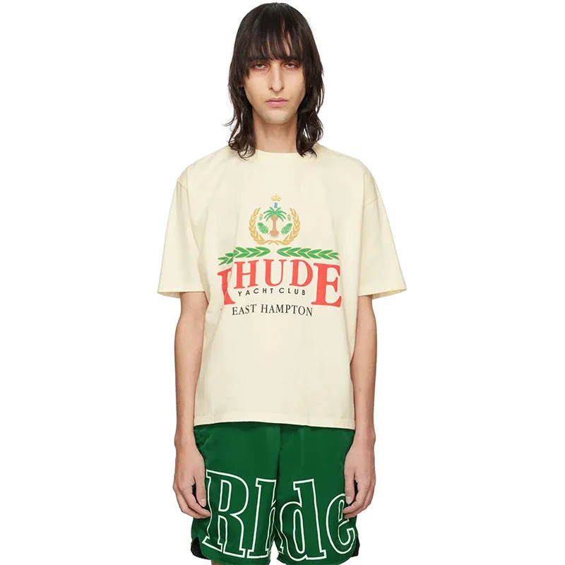 RHUDE East Hampton Crest  T-Shirts
