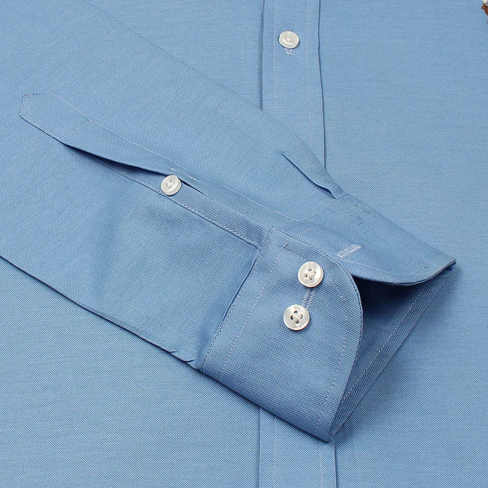 RL Doger Blue Embroidered logo Oxford Shirt