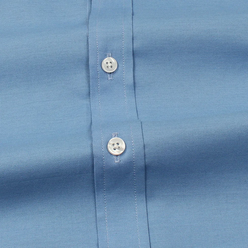 RL Doger Blue Embroidered logo Oxford Shirt