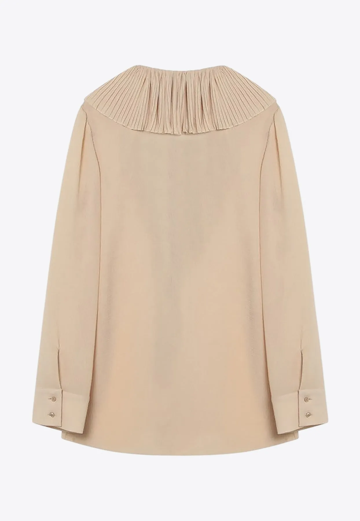 Ruffles Long-Sleeved Blouse