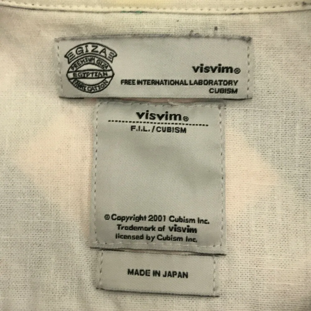 [S] Visvim 12AW Black Elk Flannel Check L/S Shirt Beige