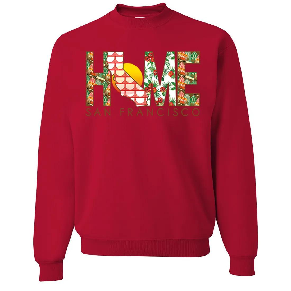 San Francisco Home Crewneck Sweatshirt