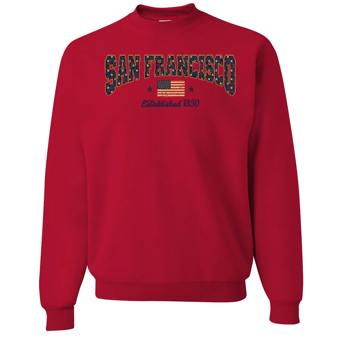 San Francisco Stars Crewneck Sweatshirt