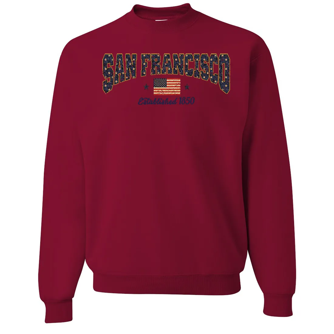 San Francisco Stars Crewneck Sweatshirt