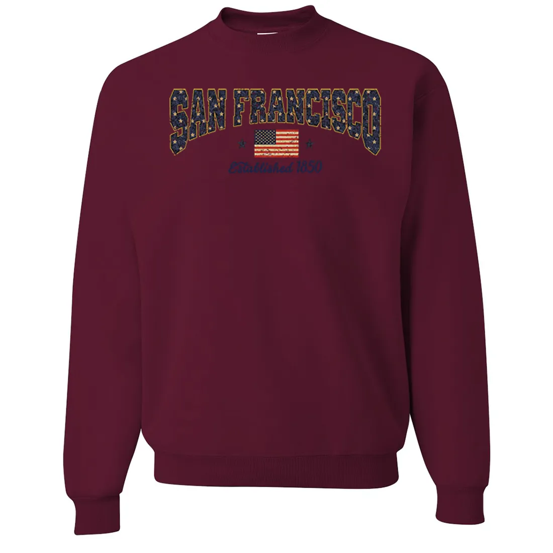San Francisco Stars Crewneck Sweatshirt