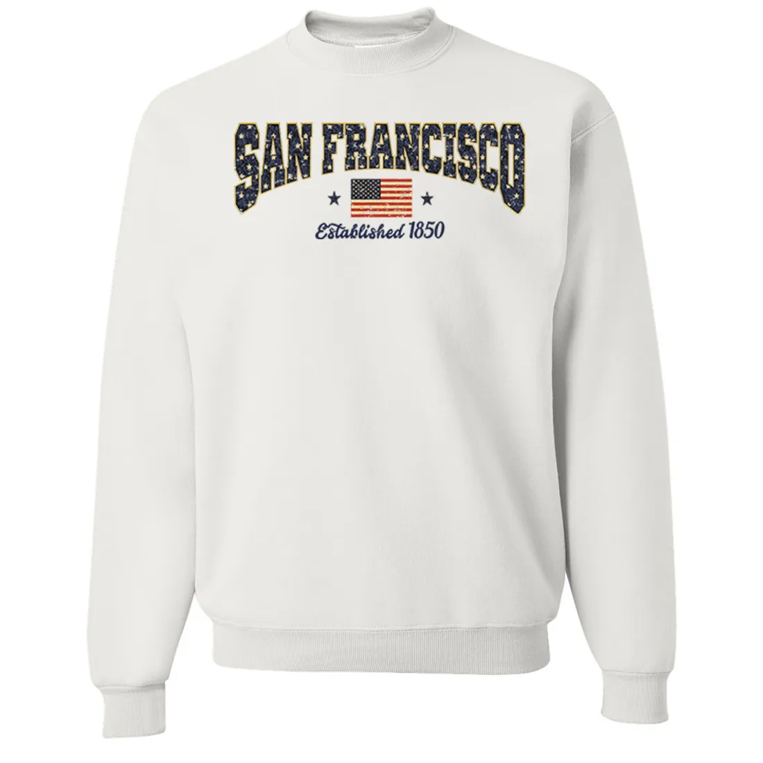 San Francisco Stars Crewneck Sweatshirt