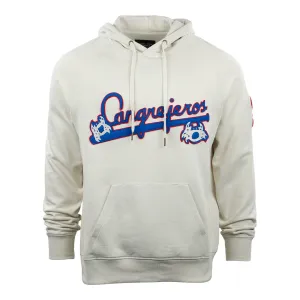 Santurce Cangrejeros French Terry Script Hooded Sweatshirt - Natural