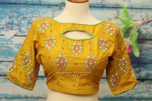 Saree Blouse| Saree Blouse |Maggam Work Blouse | saree stitched Blouse| Bollywood Blouse | Zardosi Work Blouse | Green Blouse | Nihira