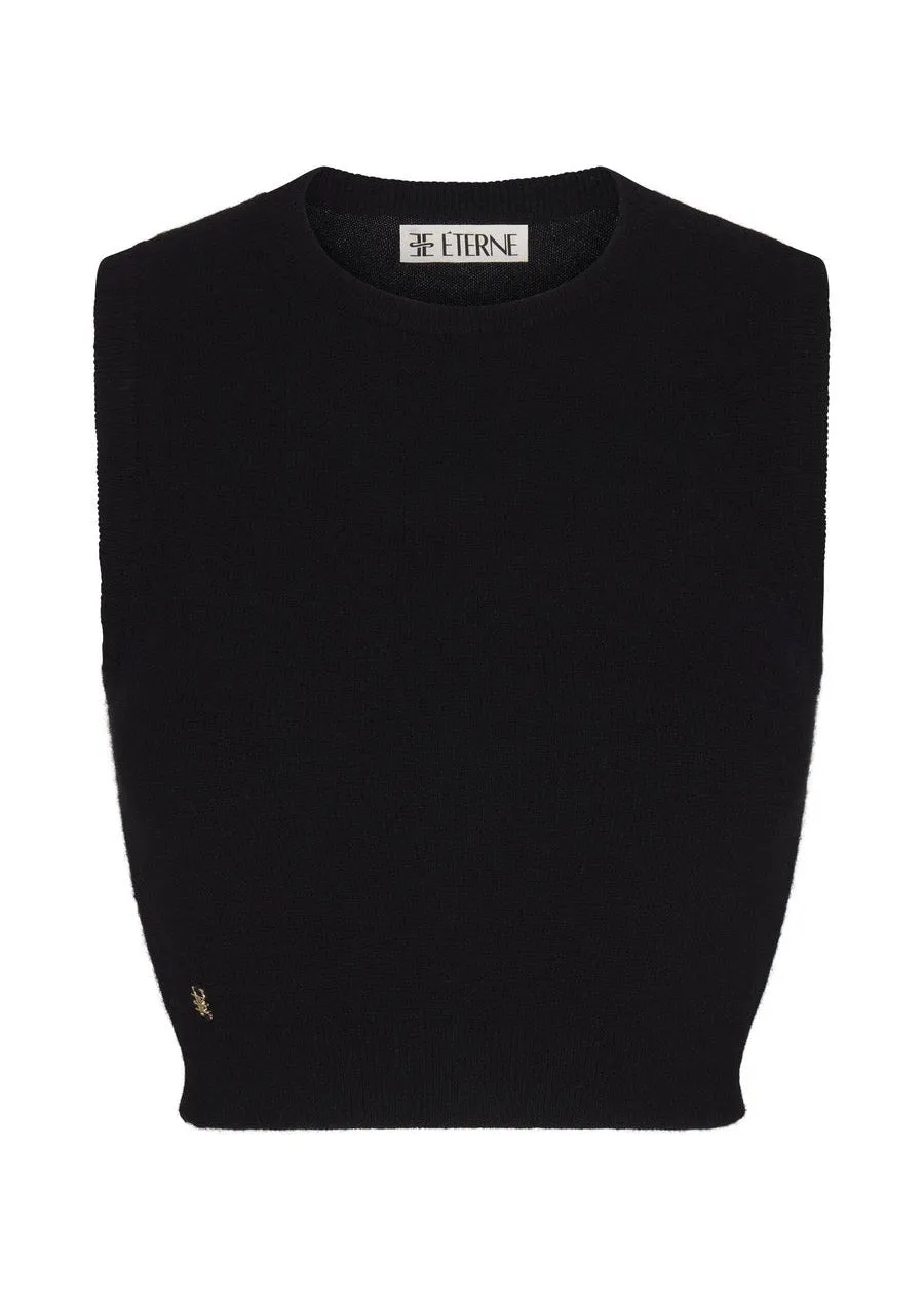 Sawyer Cashmere Top (Black)