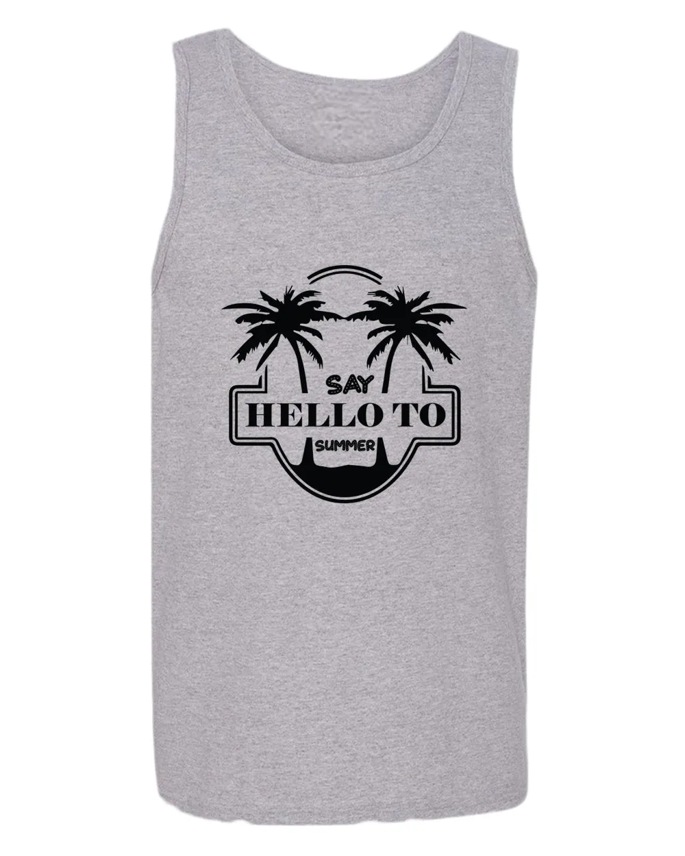 Say hello to summer tank top, summer tank top, beach party tank top