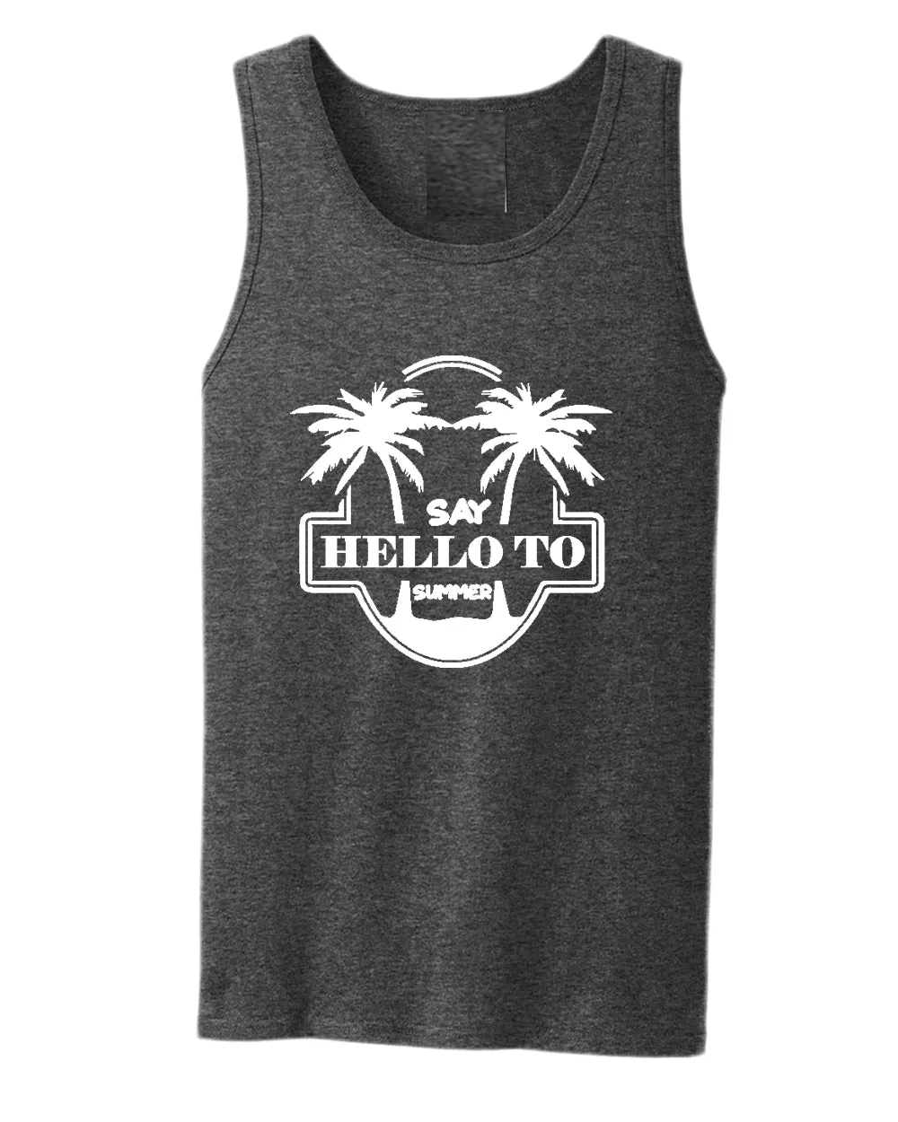 Say hello to summer tank top, summer tank top, beach party tank top