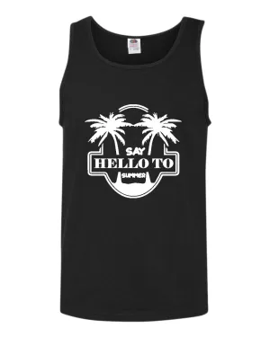 Say hello to summer tank top, summer tank top, beach party tank top