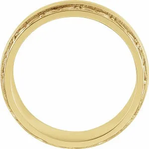 Sculptural Edge Band 52209 - 8 mm
