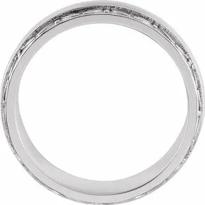 Sculptural Edge Band 52209 - 8 mm