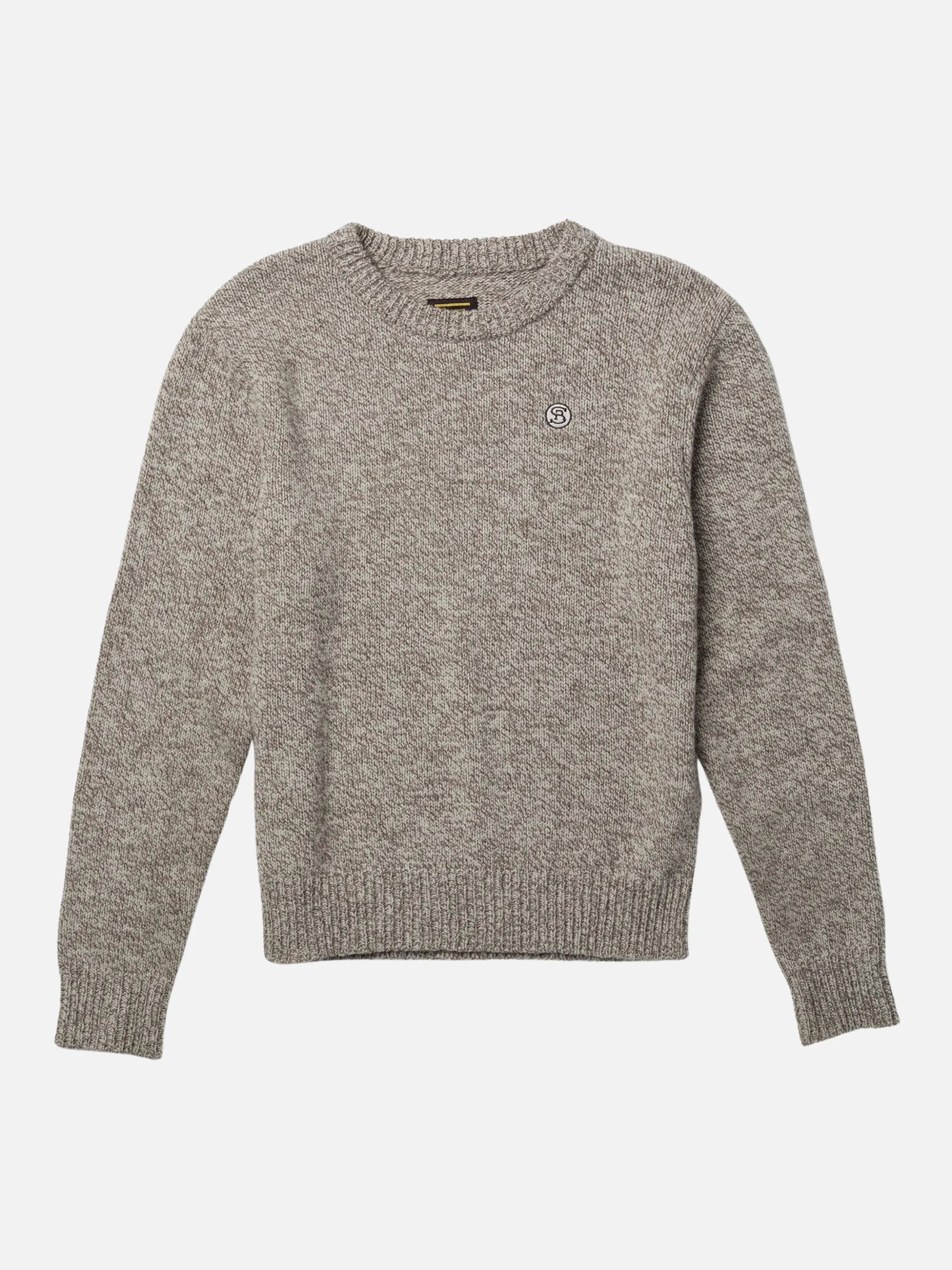 Seager Wharf Knit Sweater - Salt & Pepper