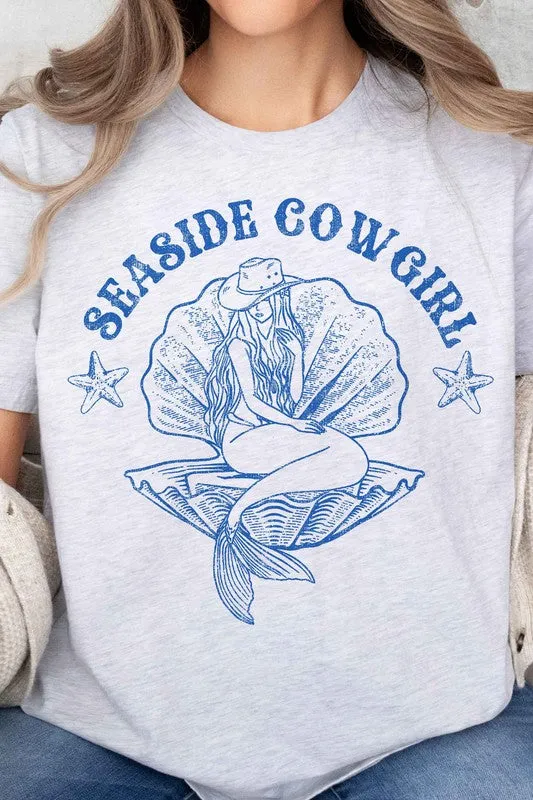 SEASIDE COWGIRL WESTERN COUNTRY OVERSIZED TEE