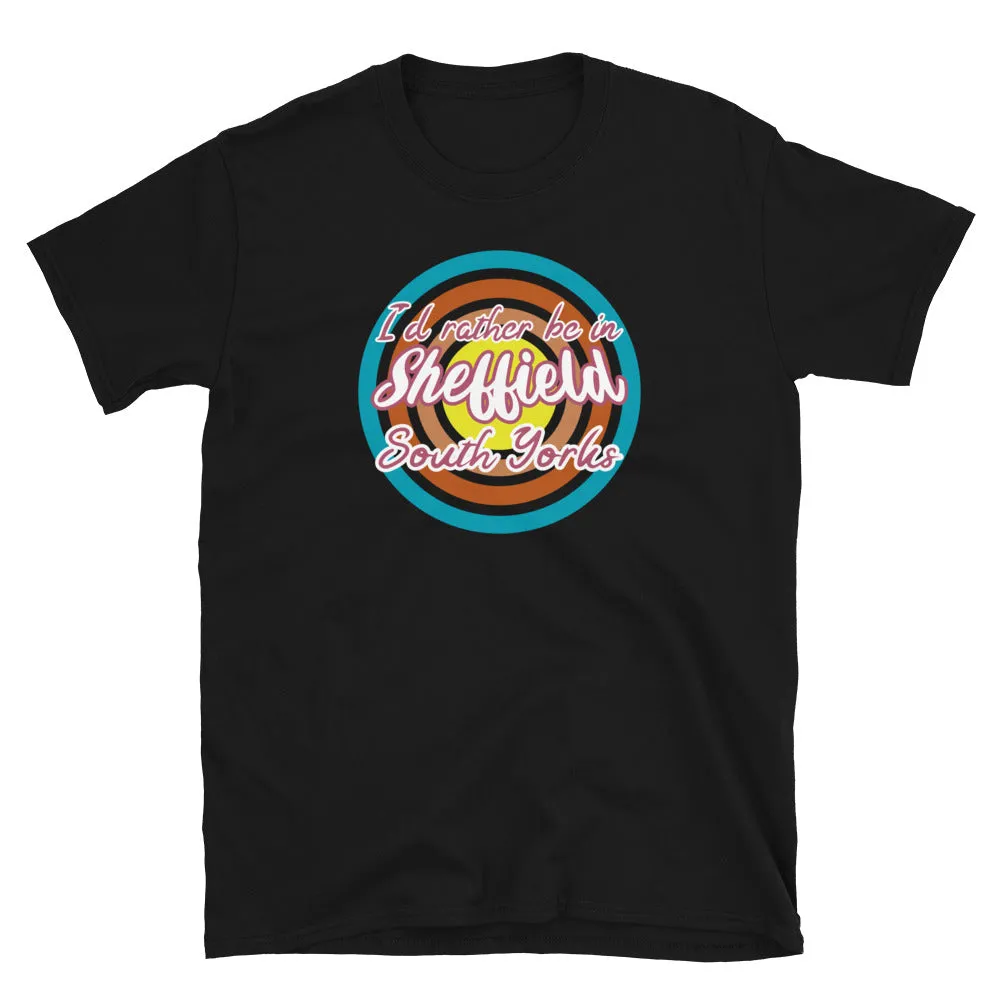 Sheffield South Yorks Vintage Style T-Shirt | Urban City