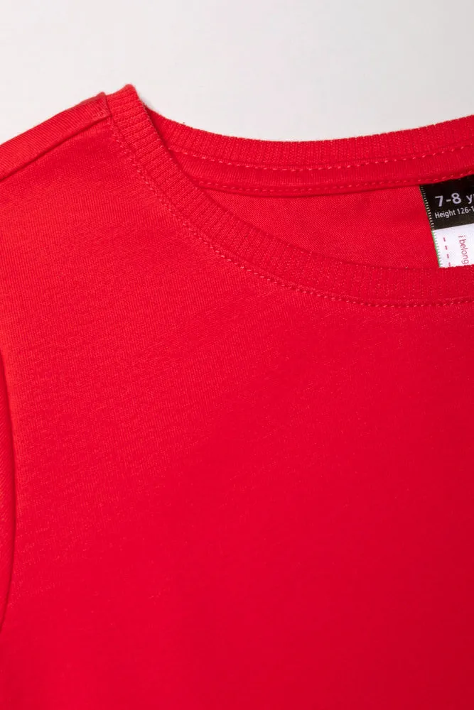 Short Sleeve T-Shirt Red