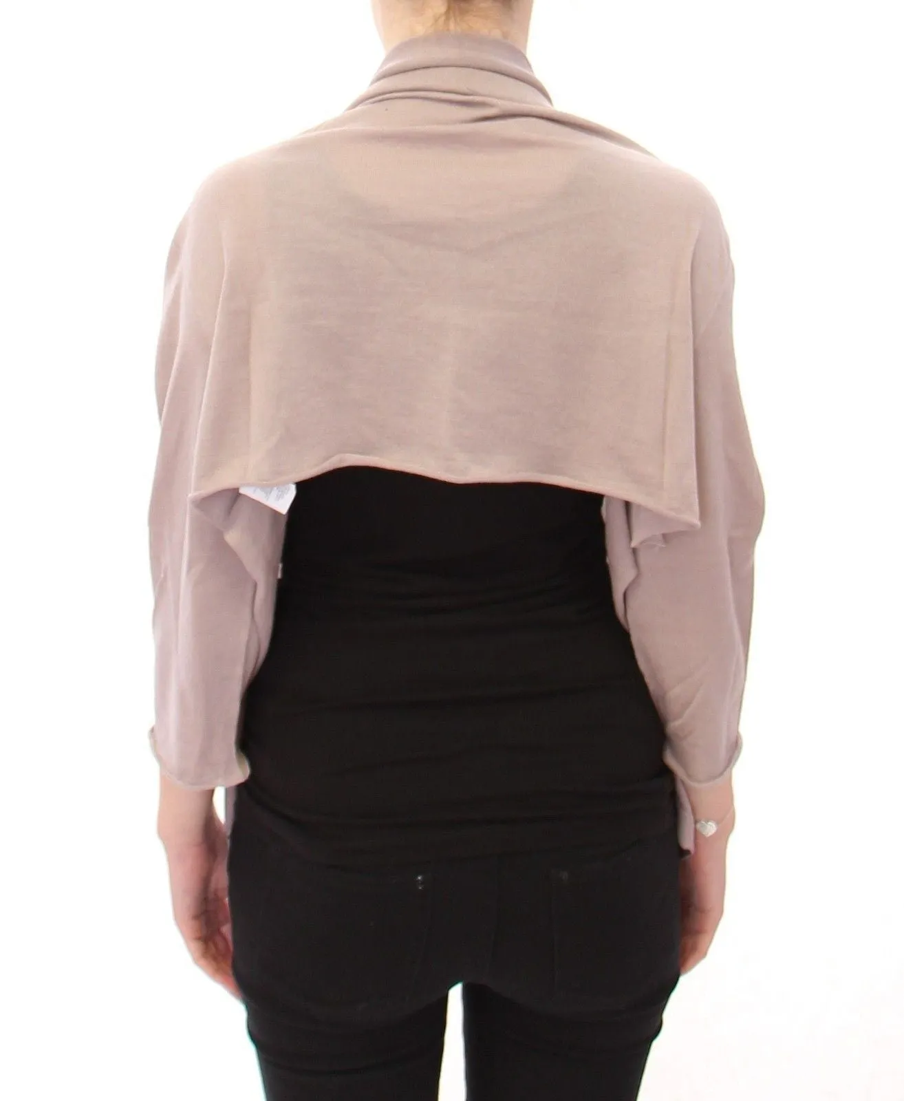 Shrug Bolero Silk Cashmer Knit Sweater